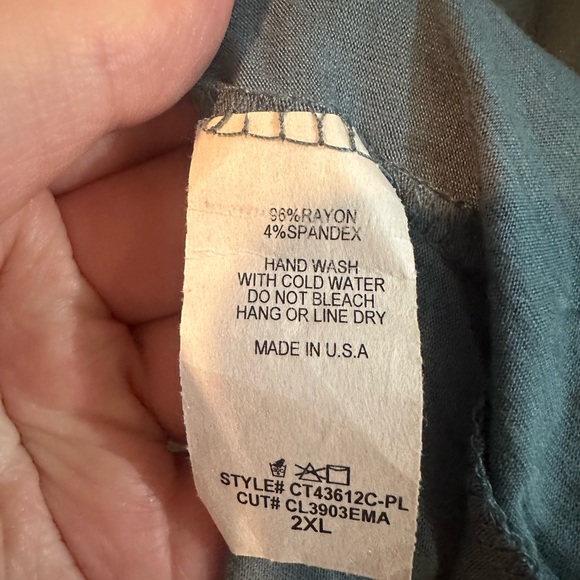 Camo Ruffle Top - Picture 6 of 6